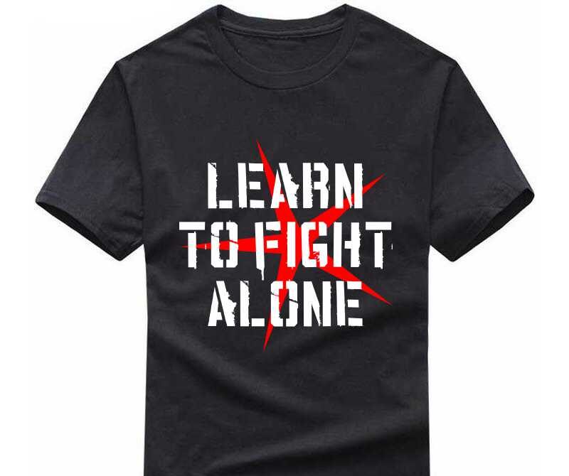 Fight Black T-Shirt