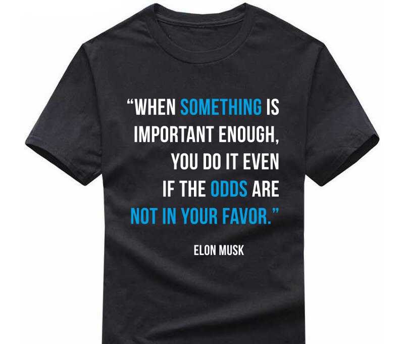 Silver Black T-Shirt