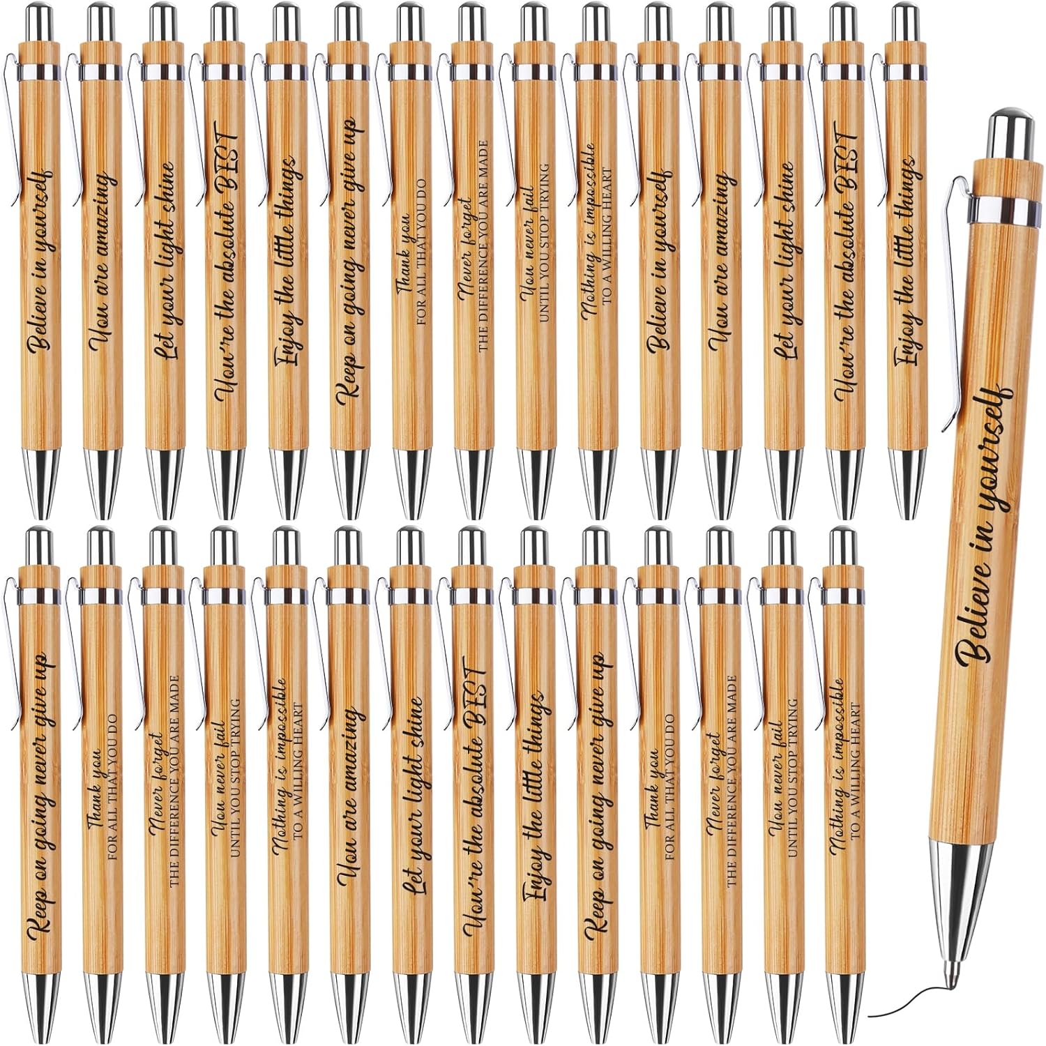 Vergissmeinnicht 30 Pcs Inspirational Pens